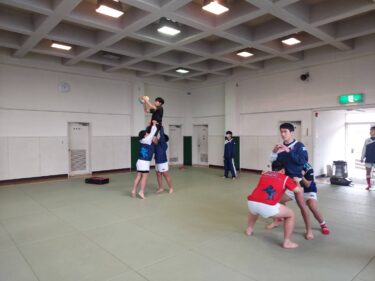 中学部の赤城合宿が始まりました